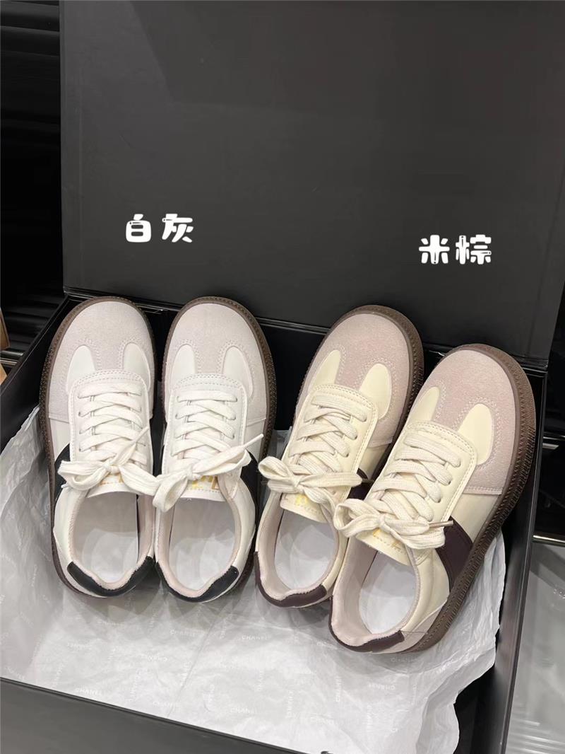 2024春季新款平底德训鞋